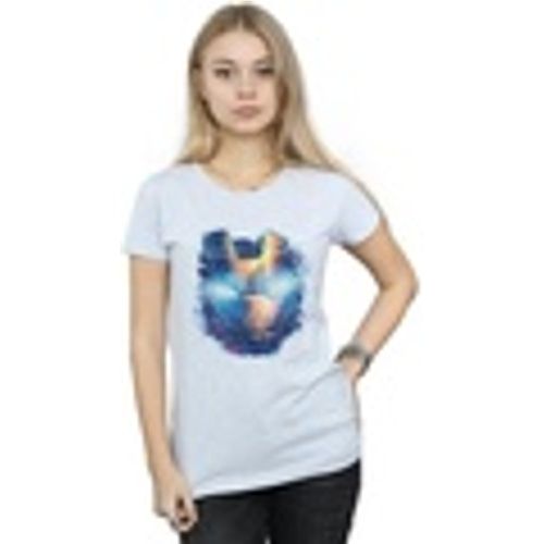T-shirts a maniche lunghe Iron Man Distressed Head - Marvel - Modalova