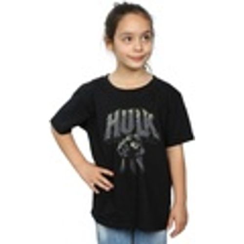 T-shirts a maniche lunghe Hulk Punch Logo - Marvel - Modalova