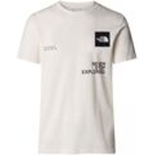 T-shirt & Polo NF0A882 M FOUDATION COORD.TEE-ZV3 GARDENIA WHITE - The North Face - Modalova