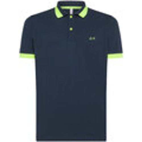 Polo POLO BIG STRIPE FLUO S/S - Sun68 - Modalova