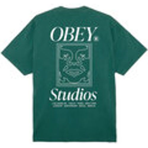 T-shirt STUDIOS ICON HEAVY WEIGHT CLASSIC - Obey - Modalova
