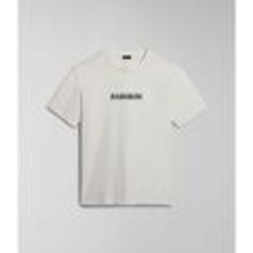 T-shirt & Polo S-BOX SS4 NP0A4H8S-N1A WHITE WHISPER - Napapijri - Modalova