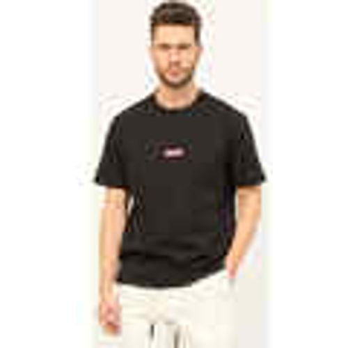 T-shirt & Polo T-shirt uomo girocollo con doppio logo - Boss - Modalova
