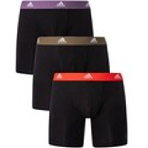 Mutande uomo Slip Boxer da 3 pezzi - Adidas - Modalova