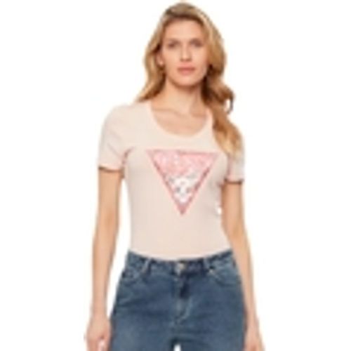 T-shirt Guess Rn triangle - Guess - Modalova