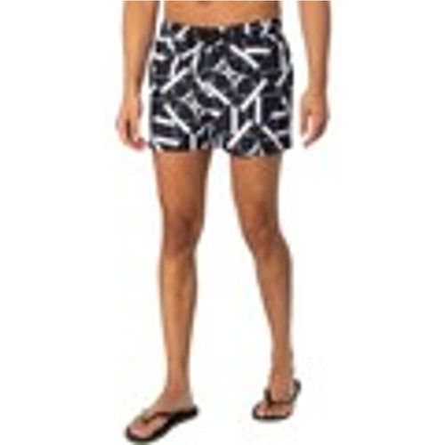 Costume / Bermuda da spiaggia Pantaloncini da bagno corti con stampa con coulisse - Calvin Klein Jeans - Modalova