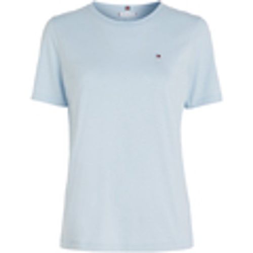 T-shirt & Polo T-shirt celeste con mini logo - Tommy Hilfiger - Modalova