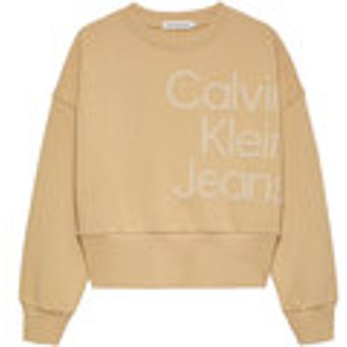 Felpa PUFF HERO LOGO CN SWEATSHIRT - Calvin Klein Jeans - Modalova