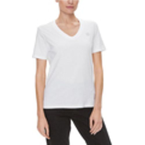 T-shirt EMBRO BADGE V-NEC J20J222560 - Calvin Klein Jeans - Modalova