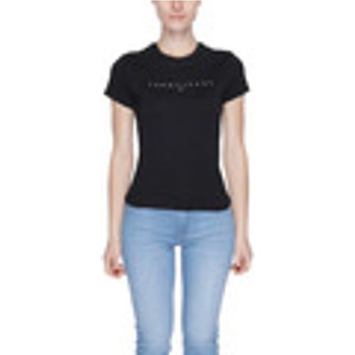 T-shirt SLIM TONAL LINEA DW0DW17827 - Tommy Hilfiger - Modalova