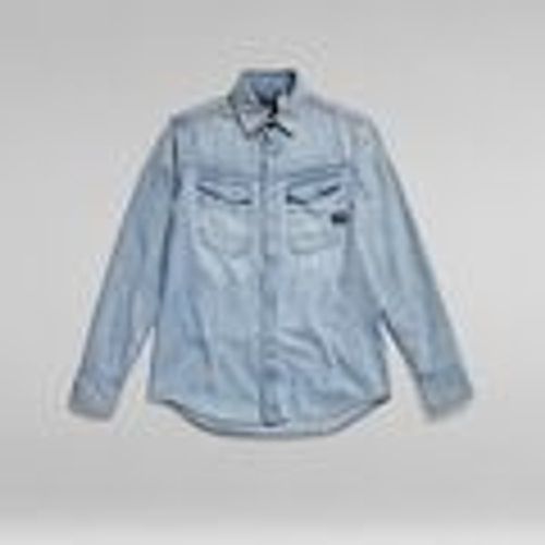 Camicia a maniche lunghe D23616-D252 SLIM DENIM-G342 SUN FADED MIST - G-Star Raw - Modalova