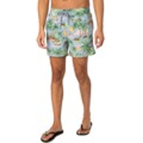 Costume / Bermuda da spiaggia Pantaloncini da bagno con stampa Hawaii - Gant - Modalova