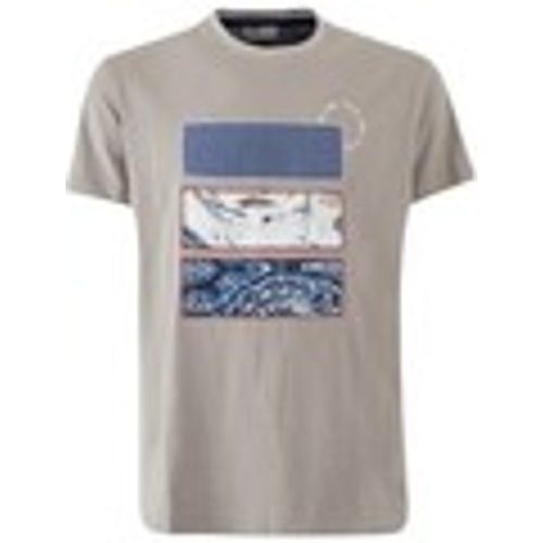 T-shirt & Polo T-shirt Girocollo Con Applicazioni - Yes Zee - Modalova