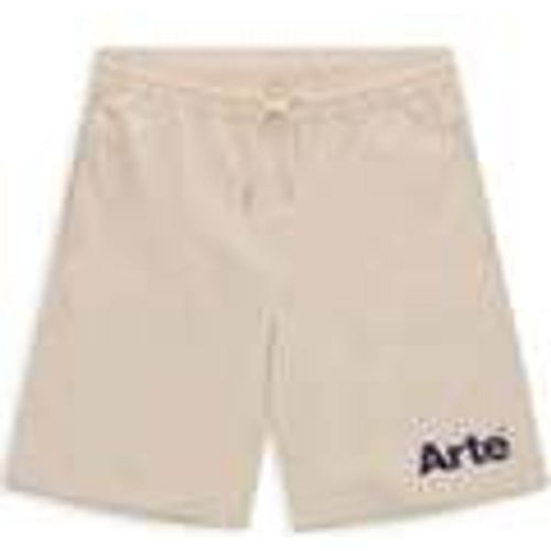 Pantaloni corti Cort Samuel Logo Shorts Crema - Arte Antwerp - Modalova