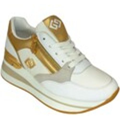 Sneakers basse ; ECOPELLE GB836 - Gold&gold - Modalova