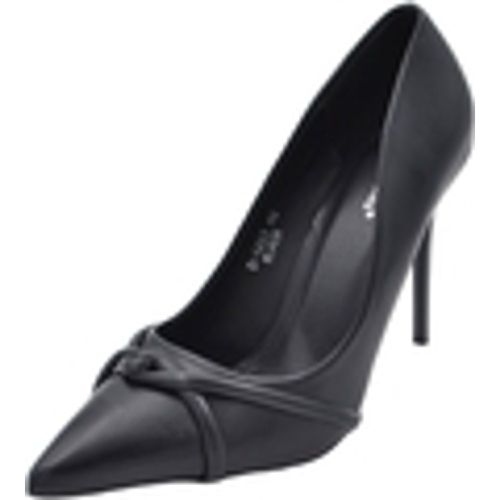 Scarpe Decollete scarpa donna a punta in pelle nera con nodo in riliev - Malu Shoes - Modalova
