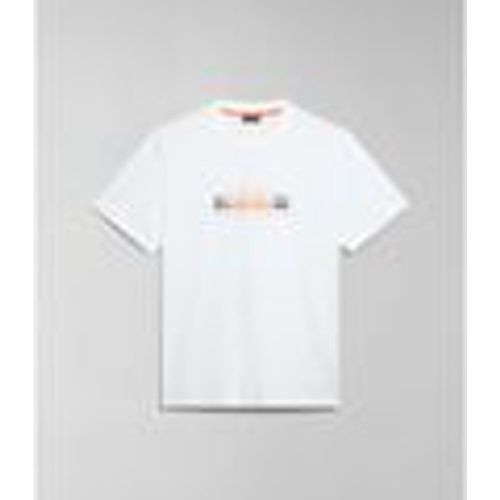 T-shirt & Polo S-SMALLWOOD NP0A4HQK-N1A1 WHITE WHISPER - Napapijri - Modalova