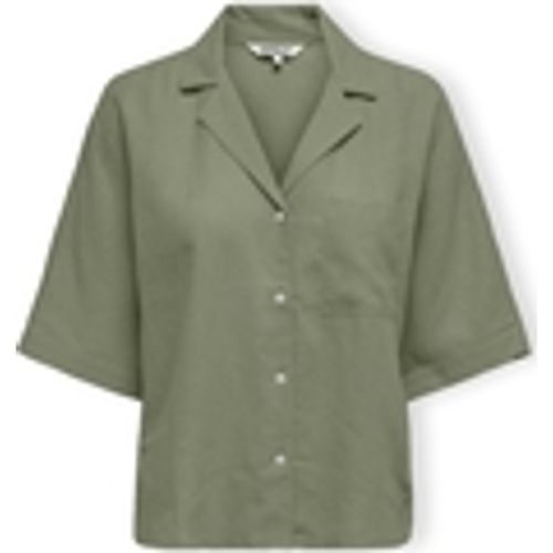 Camicetta Noos Tokyo Life Shirt S/S - Oil Green - Only - Modalova