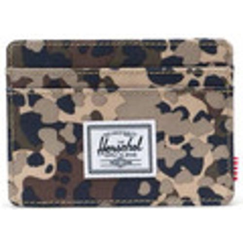 Portafoglio Charlie Cardholder Terrain Camo - Herschel - Modalova