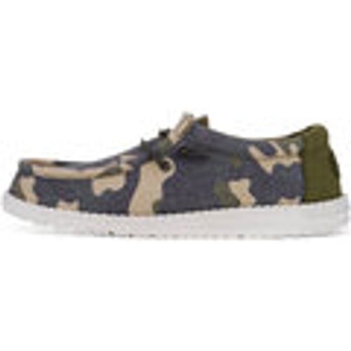 Sneakers WALLY WHASHED CAMO - HEY DUDE - Modalova