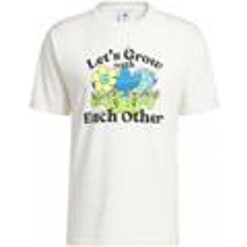T-shirt T-shirt Uomo ic5558_grow_together_beige - Adidas - Modalova