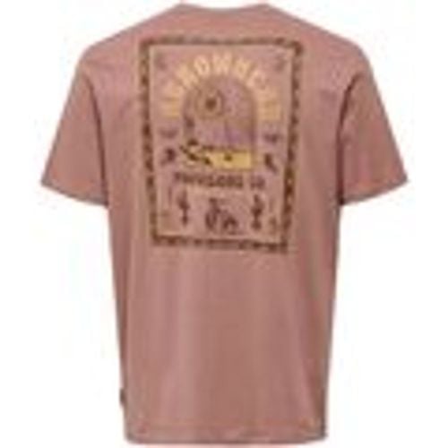 T-shirt & Polo ONSMANUEL LIFE REG SS DESERT TEE - Only & Sons - Modalova