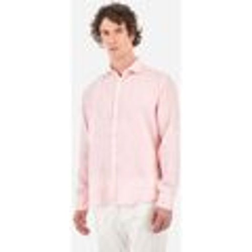 Camicia a maniche lunghe YMC007-TL319 - RUSSEL-05247 ALMOND BLOSSOM - LA MARTINA - Modalova