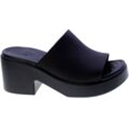 Sandali Sandalo Donna Brooklyn Slide Heel Cr209408/bkbk - Crocs - Modalova