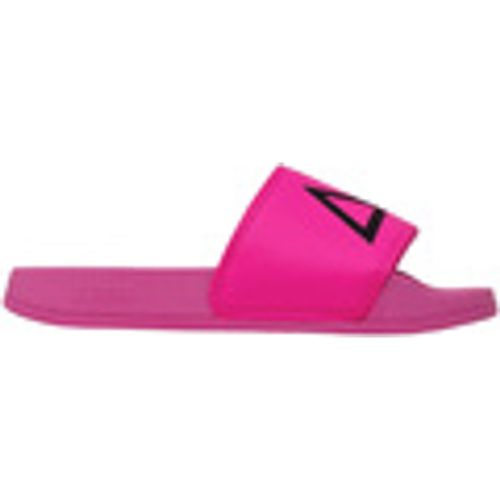 Scarpe bambini - Slippers logo fuxia fluo X34403-62 - Sun68 - Modalova