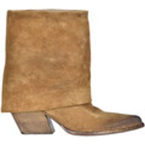 Stivali Stivaletti texani in suede CAS00004057AI - Elena Iachi - Modalova