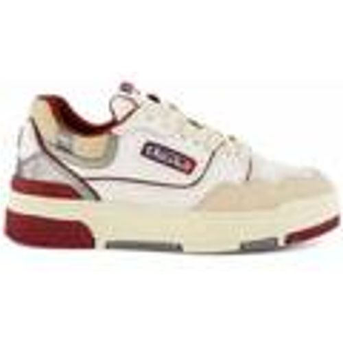 Sneakers sneakers donna Clc Low in pelle bianca, rossa e grigia - Autry - Modalova