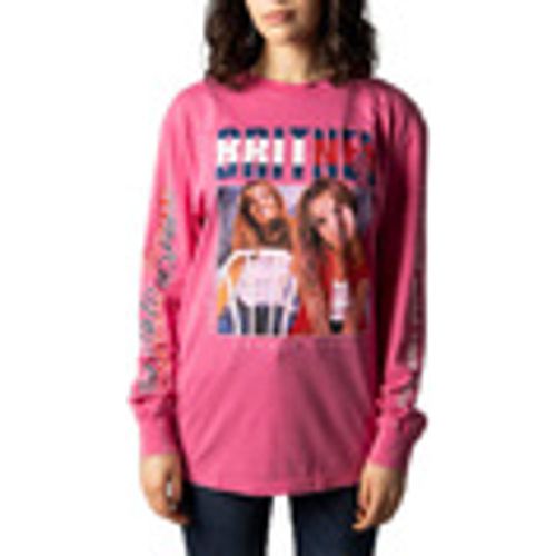 Maglione ABO TJW BRITNEY OVERSIZED LS TEE DW0DW13010 - Tommy Hilfiger - Modalova