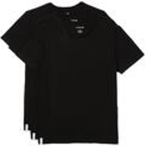 T-shirt & Polo Lounge 3 Pack Plain Stretch Cotton T-Shirts Black - Lacoste - Modalova