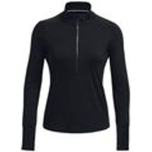 Maglione Maglia Qualifier Run 1/2 Zip Donna Black/Reflective - Under Armour - Modalova