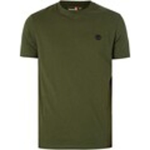 T-shirt T-shirt con logo ricamato slim fit - Timberland - Modalova