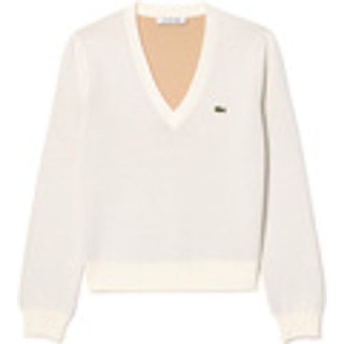 Maglione - Maglione panna AF3323-70V - Lacoste - Modalova