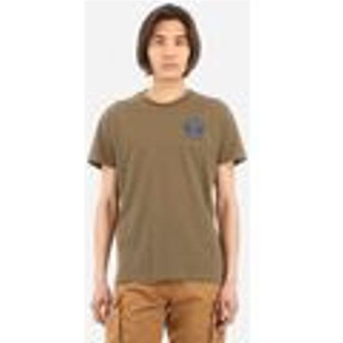 T-shirt & Polo YMR009-JS206 TS JERSEY - VERNIE-03197 MILITARY OLIVE - LA MARTINA - Modalova