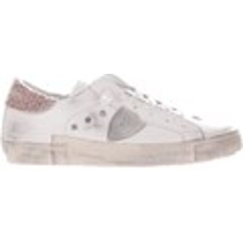 Sneakers Sneaker paris x low in pelle e ciniglia - Philippe Model - Modalova