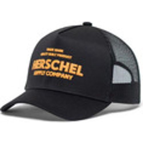 Cappellino Chapéu Whaler Tall Mesh Shop Black/Golden Yellow - Herschel - Modalova