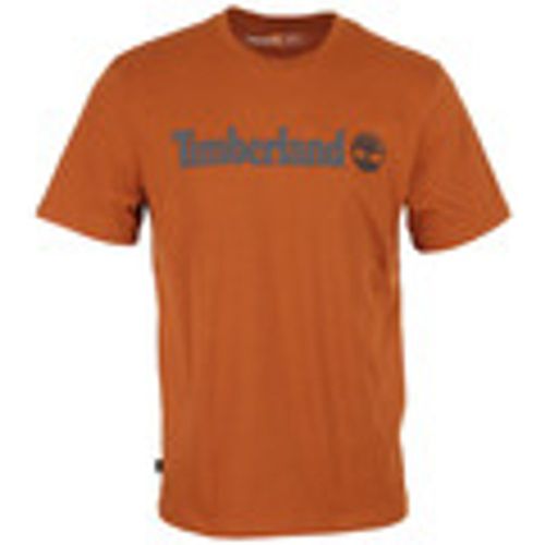 T-shirt Linear Logo Short Sleeve - Timberland - Modalova