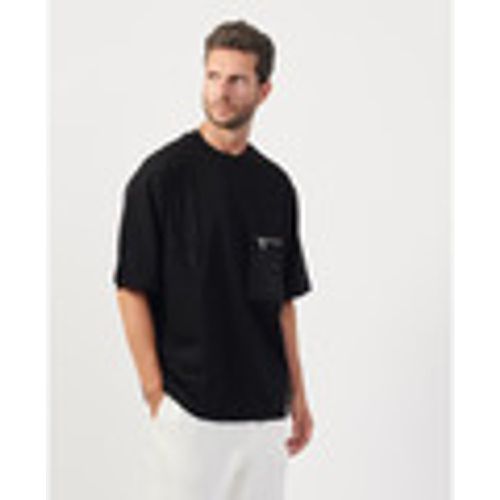 T-shirt & Polo T-shirt ampia con taschino con zip - EAX - Modalova