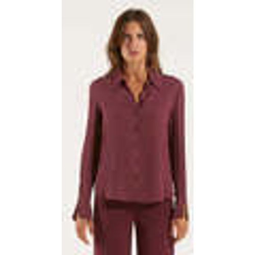 Camicia camicia bordeaux - PATRIZIA PEPE - Modalova