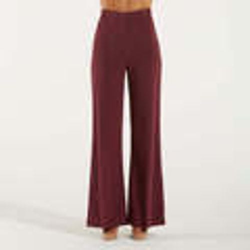 Pantaloni paantalone palazzo in crepe bordeaux - PATRIZIA PEPE - Modalova