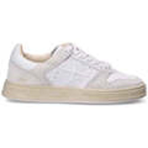 Sneakers basse sneaker quinn pelle bianca rosa - Premiata - Modalova