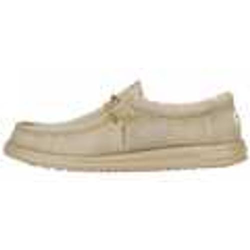 Scarpe WALLY WAXED CANVAS MAN LIGHT GREY - HEYDUDE - Modalova