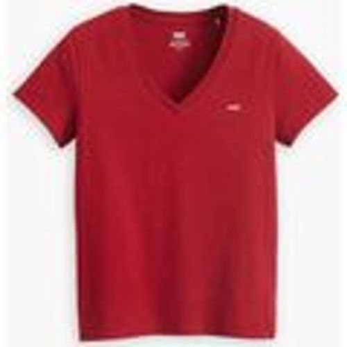 T-shirt & Polo 85341 0078 - PERFECT VNECK-SUN-DRIED TOMATO - Levis - Modalova