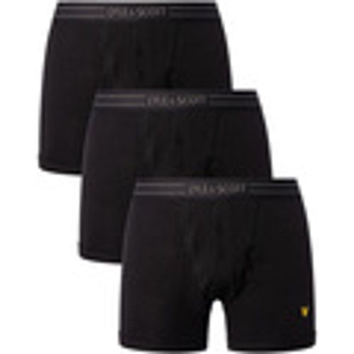 Mutande uomo Lewis 3 paia di boxer con bottoni - Lyle & Scott - Modalova