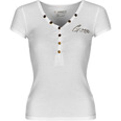 T-shirt Guess HENLEY OLYMPIA - Guess - Modalova