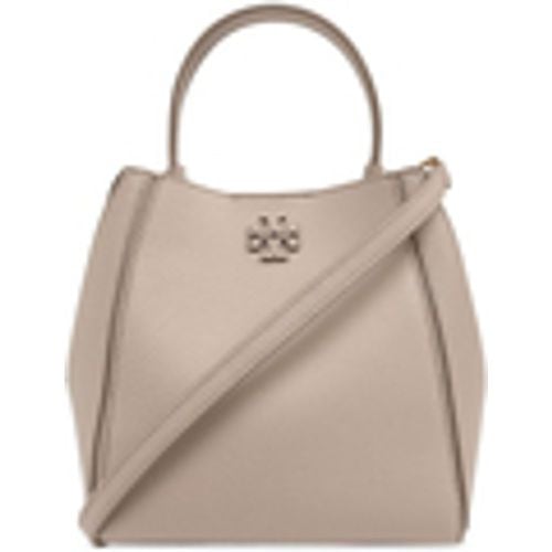 Borsa Borsa a secchiello McGraw beige in pelle - TORY BURCH - Modalova