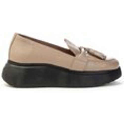 Scarpe Mocassino A-3615 con nappine Donna - Wonders - Modalova